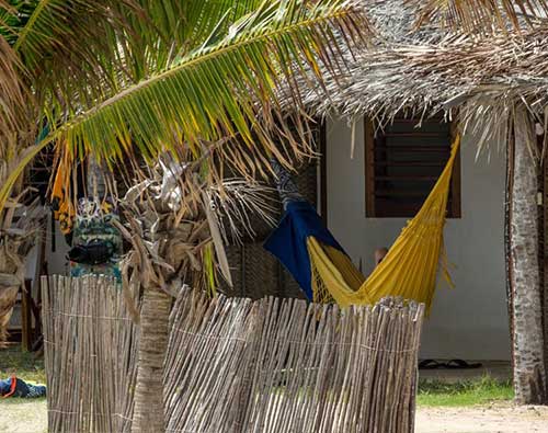 kitesurfing in the northeast of Ceará