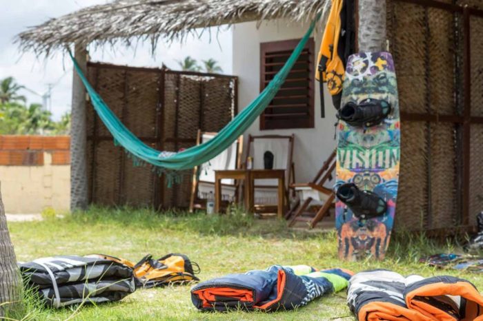 pousada and kiteboarding